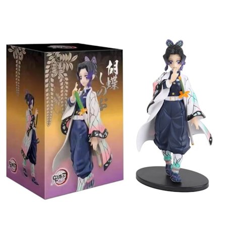 Demon Slayer Actionfigurer: Kamado Tanjirou, Agatsuma Zenitsu, Nezuko PVC-modellleksaker