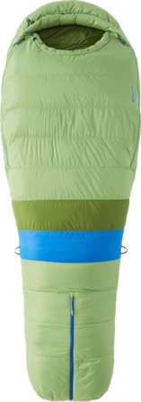 Marmot Palisade - Long down sleeping bags Green Dual Zipper