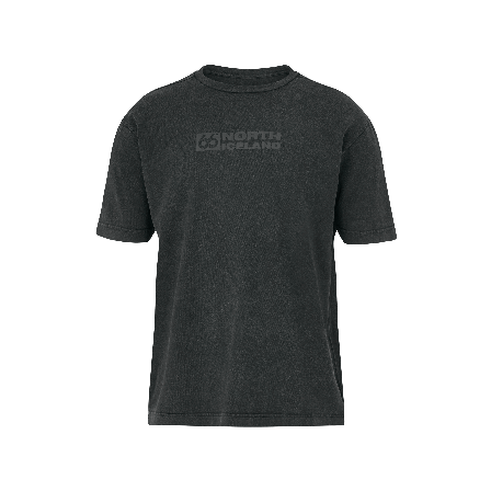 66 North men's Men's Borgir T-Shirt Tops - Black - L