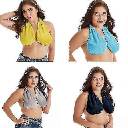 Bh-håndklæde, badehåndklæde, halter, brystindpakning, bryst, halter, ammehåndklæde til kvinder 25-26s