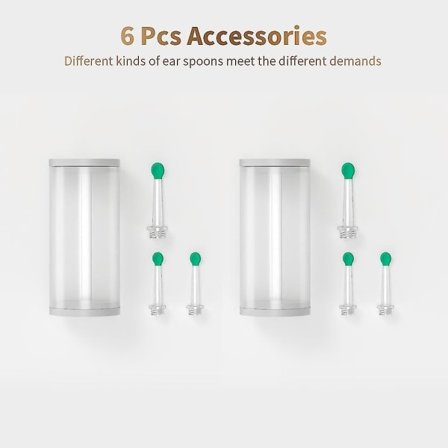 Øreskeer til otoskop Ne3 Ørevoksfjernelsesværktøj, kun øreskeer