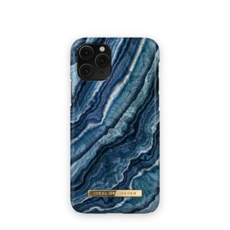 iDeal Of Sweden Mobilskal Indigo Swirl för iPhone XS/X Blå