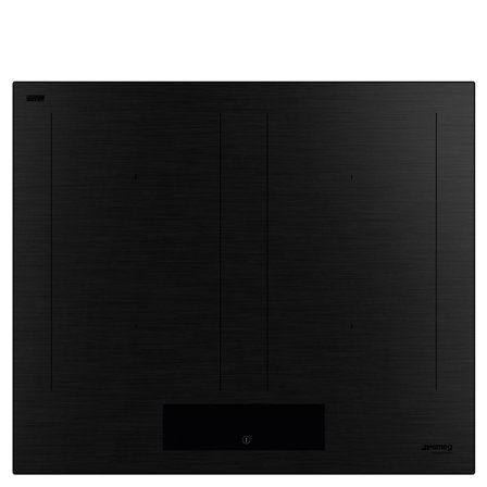 Smeg SIM3644MB Classic induktionskogeplade 60 cm, mat sort - Matsort | KitchenOne