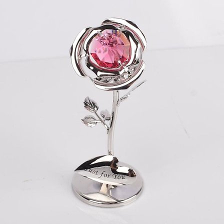 Særlig Mor Blomst Med Swarovski Krystal Elementer Fest Rose