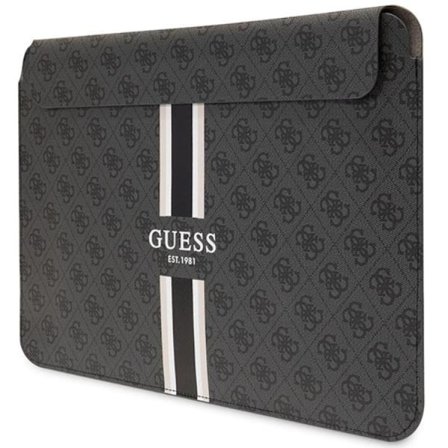 Guess Datorfodral 14" Printed Stripes - Svart