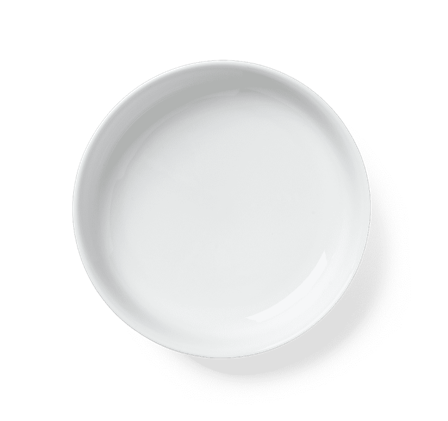 Lyngby Rhombe Desserttallerken 16cm Hvit