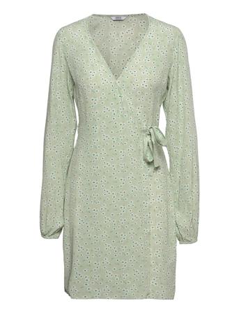 Enkelly Ls Dress Aop 6696 Green Envii