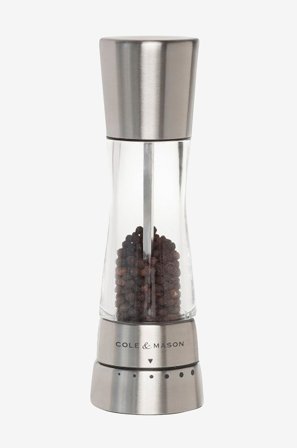 Cole & Mason - Pepperkvern Derwent - Sølv - Krydderkverner & mortere - Fra Homeroom