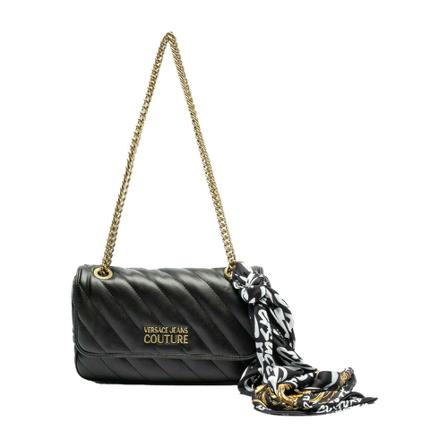 Versace, Shoulder Bags Czarny, Kobieta, Rozmiar: ONE Size