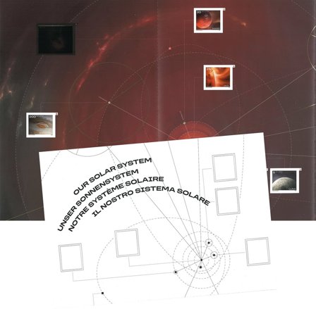 Schweiz - Solsystemet - Postfrisk folder