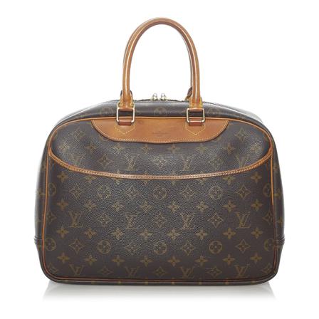 Louis Vuitton Vintage, Pre-owned Bags Bruin, Dames, Maat:ONE Size,Canvas