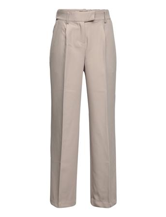 Nlfregina Hw Wide Pant Bukser Beige LMTD