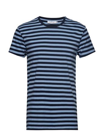 Patrick O-N Ss 10379 T-shirt Blå Samsøe Samsøe