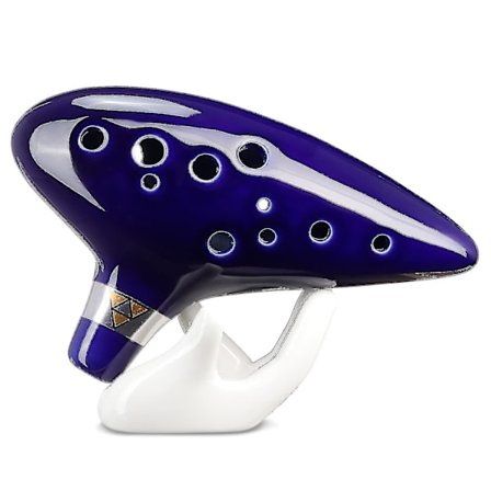 Zelda Ocarina ja laulukirja, 12-reikäinen Alto C Zelda Ocarina