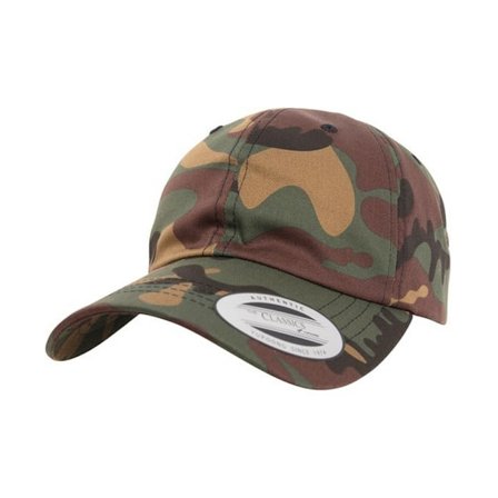 Flexfit Yupoong Camo Baseball Cap One Size Green