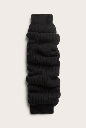 Kappahl | Getry z mieszanki wełny | Czarne