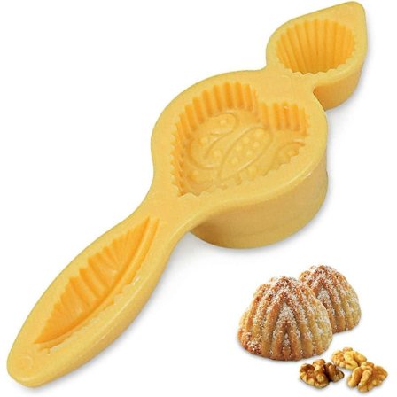 Månekageform Hjerteformet Kageform - 4 Former Form Maamoul Kager Månekagestempel Kageform