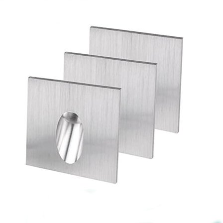 Kvadratisk Nedfelt LED Vegglampe for Trapper, Veranda, Gangvei eller Sockel