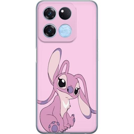 OnePlus Ace Racing Gjennomsiktig deksel Stitch rosa
