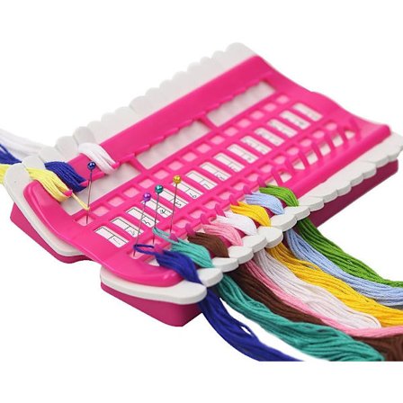 Floss Organizer Korssting Kit Broderigarn Projekt Kort 30 Positioner Syning Nåle Pins Holder Håndværk Værktøj Tilbehør