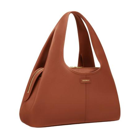 Coccinelle, Shoulder Bags Bruin, Dames, Maat:ONE Size,leer