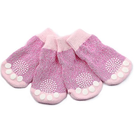 Hundesokker Sockscat, sklisikre med justerbare stropper for forsterkning