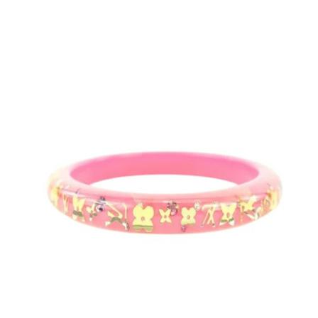 Louis Vuitton Vintage Pre-owned Fabric bracelets Pink, Dame Vintage Smykker, Størrelse: ONE Size