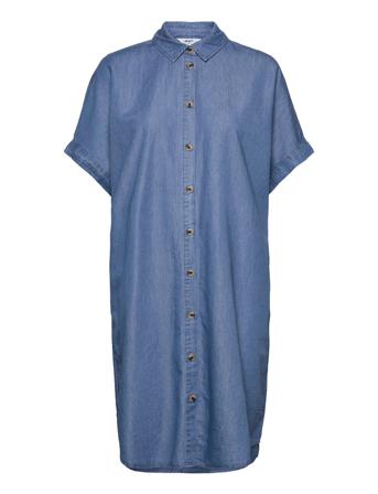 Objviolet Long Shirt 120 Blue Object