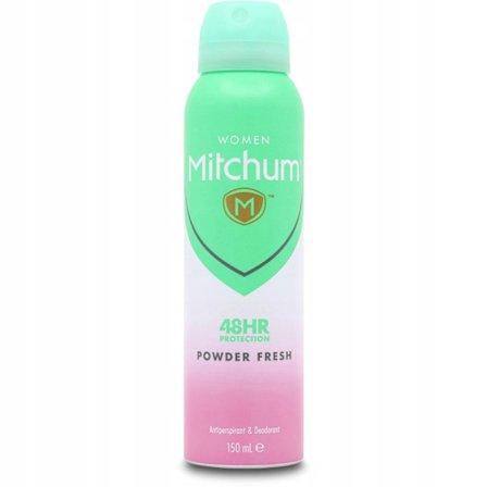 Mitchum Antiperspirant Spray Til Kvinder 150Ml Frisk Pudderduft