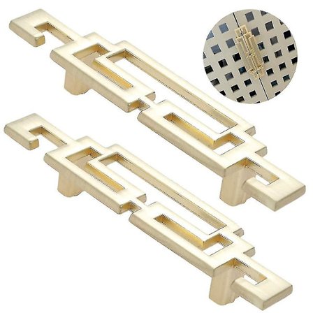 2 stk. Håndtak Møbelhåndtak For Skap, Sink Legering Skuff Håndtak