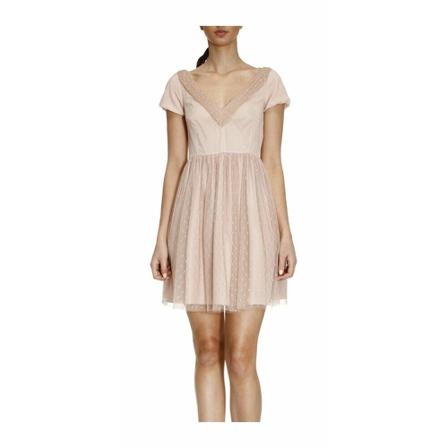 RED Valentino, Dress Beżowy, Kobieta, Rozmiar: S