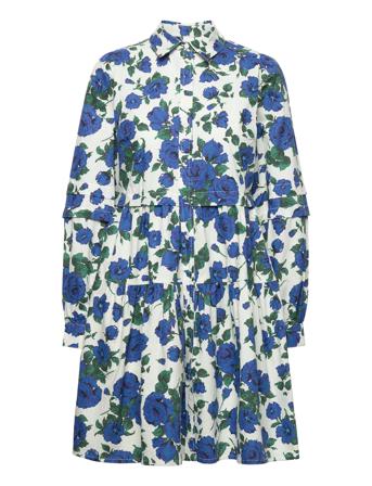 Yasroso Ls Shirt Dress S. Patterned YAS