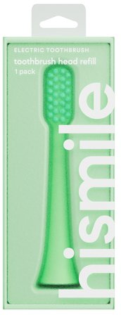 Hismile Toothbrush Head Refill - Green 1 p, Medicin & Pleje, Tandbørster, Børstehoveder