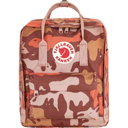 Fjällräven Kånken Graphics 16L - Lapset - Chalk Rose-Hidden Animals - Päiväreput