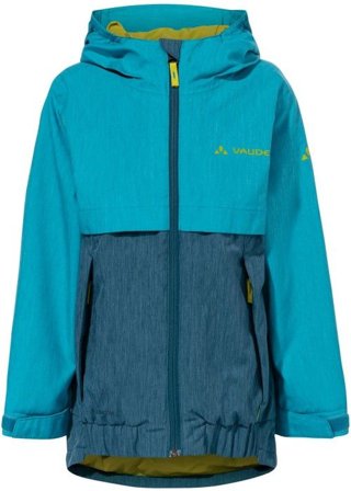 Vaude Kids Hylax 2L Jacket lasten sadetakki, Arctic Blue