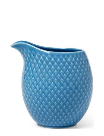 Rhombe Color Mjölkkanna 39 Cl Blå Home Tableware Jugs & Carafes Milk Jugs Blå Lyngby Porcelæn