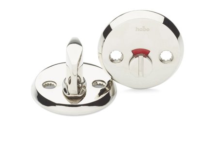 Habo A265Z N SB WC-behör zink Förnicklad, Dörrar