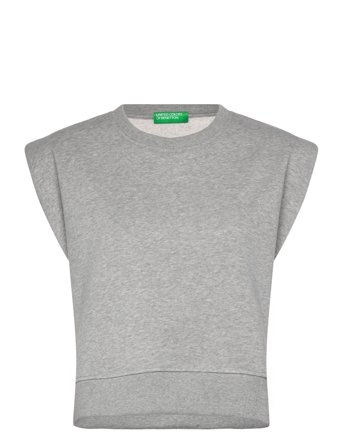 Sleeveless Sweater Grey United Colors Of Benetton