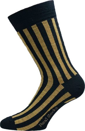 Real Socks Lightning Strike Unisex everyday socks Yellow 40-43