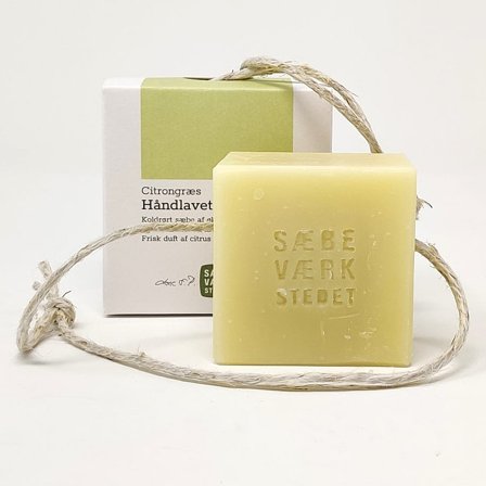 SÆBEVÆRKSTEDET Badesæbe på Snor Citrongræs, Skincare, Kropspleje, Bodyshampoo