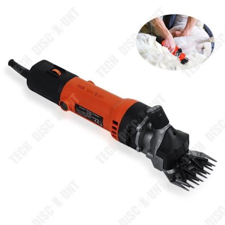 El-saksemaskiner til uld - TD - Høj effekt - Bærbar - AC strøm - Orange farve