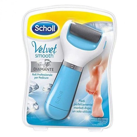 Scholl Velvet Smooth Wet & Dry Sähköinen Jalkaraspila Sininen Rui{FY}
