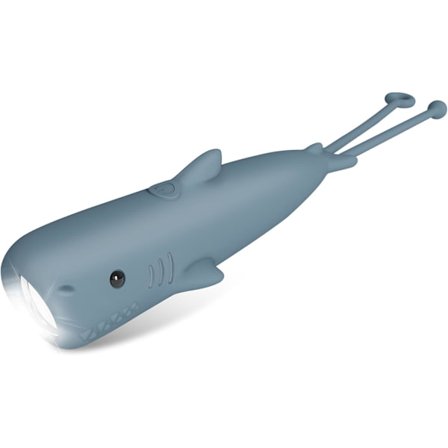 Oppladbare lommelykter Kul Hund Dimbar Silikon Lommelykt med Nøkkelring Camping, Hunders Bursdagsgave til Småbarn (Valpefakkel) [