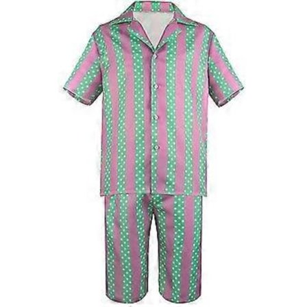 Halloween 2024 Barbie Ken Ryan Gosling Cosplay Kostym Vuxen Herr Hawaiiskjortor Shorts Set (XL)