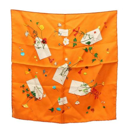 Hermès Vintage Pre-owned Scarves Orange, Dame Vintage Accessories, Størrelse: ONE Size
