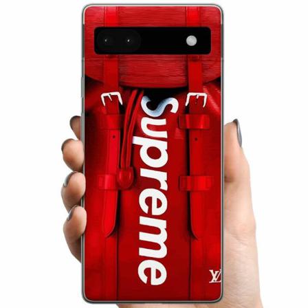 Google Pixel 6a Tpu Mobilskal Backpack Supreme - Lv