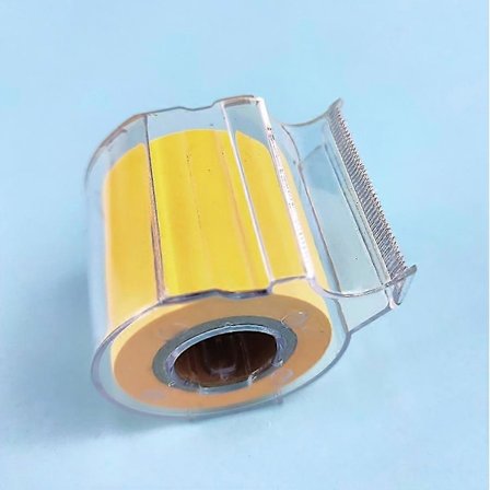 2 pakker med fullfilm-klistrelapper, selvklebende klistrelapper, klistrelapper, flyttbare klistrelapper, oransje