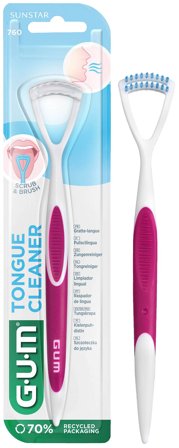 GUM Tungeskraber 1 stk, Medicin & Pleje, Mund & Tandpleje, Tungeskrabere