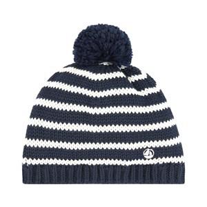 Kids - Petit Bateau Navy Sailor Beanie 6-8 Years - Headwear - 6-8 years - Blue