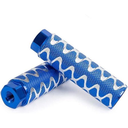 2 st aluminiumlegering cykel fotpinnar, halkfria fotpinnar, pinnar, halkfria bakre fotpedaler, cykeltillbehör